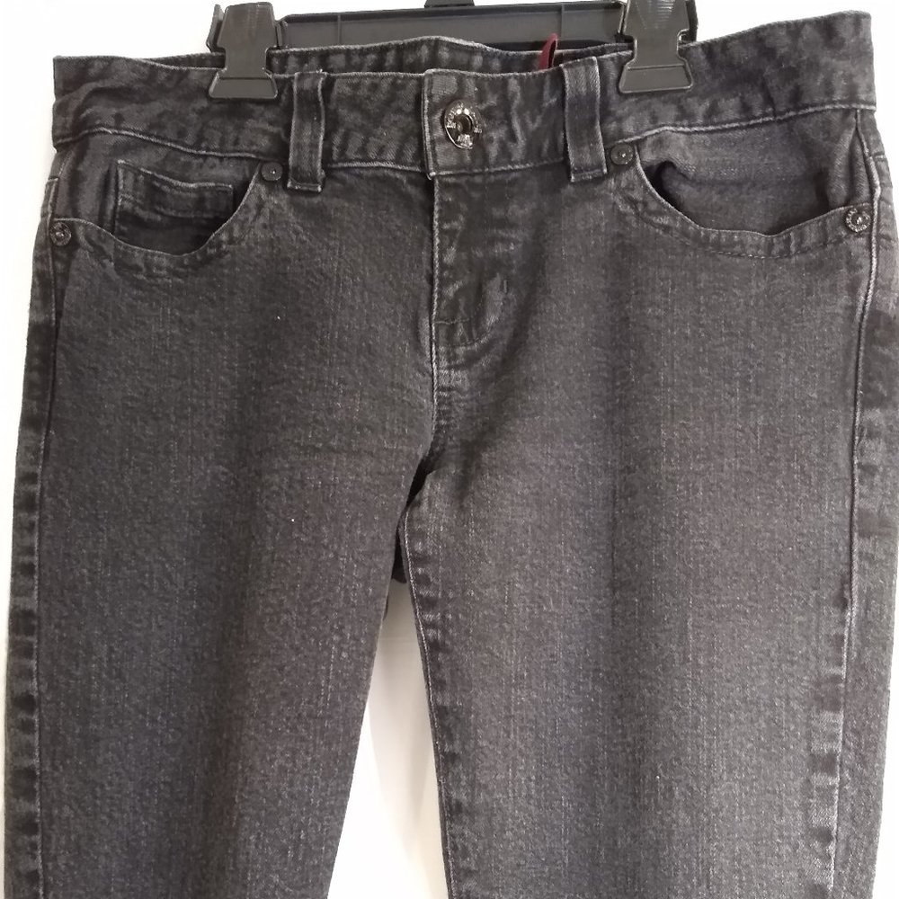 WOMEN'S GUESS DARE DEVIL BLACK SKINNY LEG JEAN